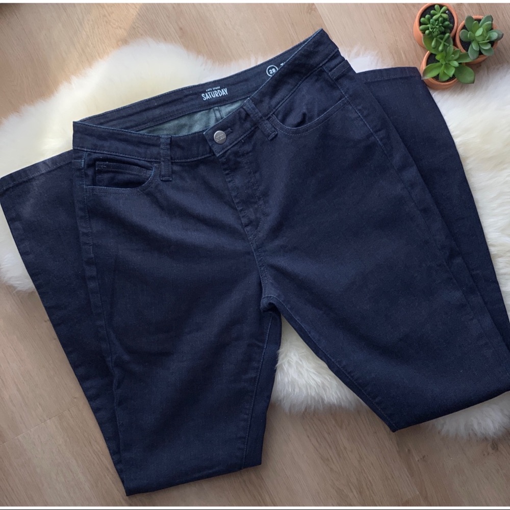 KATE SPADE • The Skinny Jean Dark Wash Denim